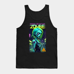 Kawaii Neonpunk Zombie 02 Tank Top